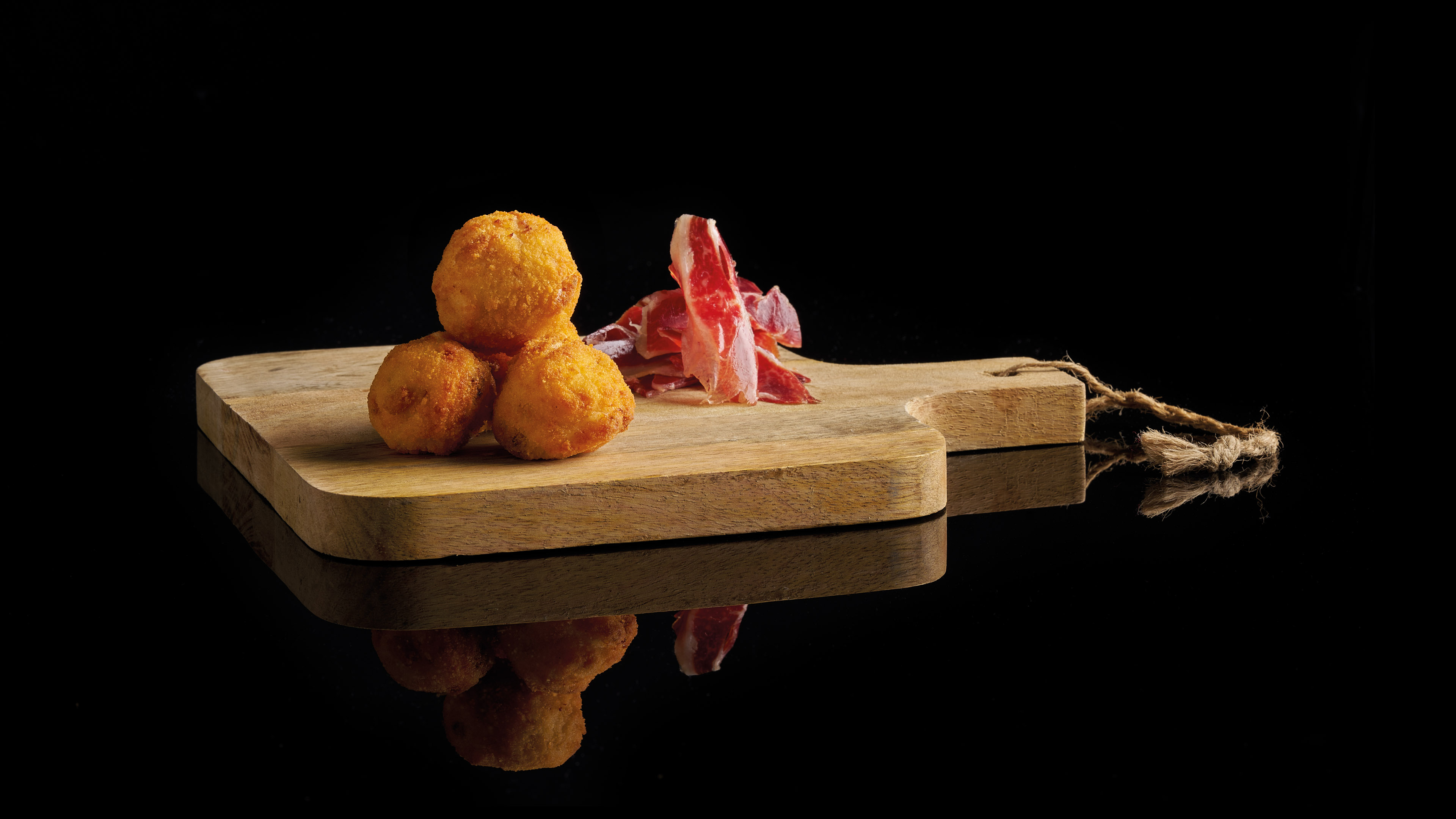 Iberian Ham Croqueta fried