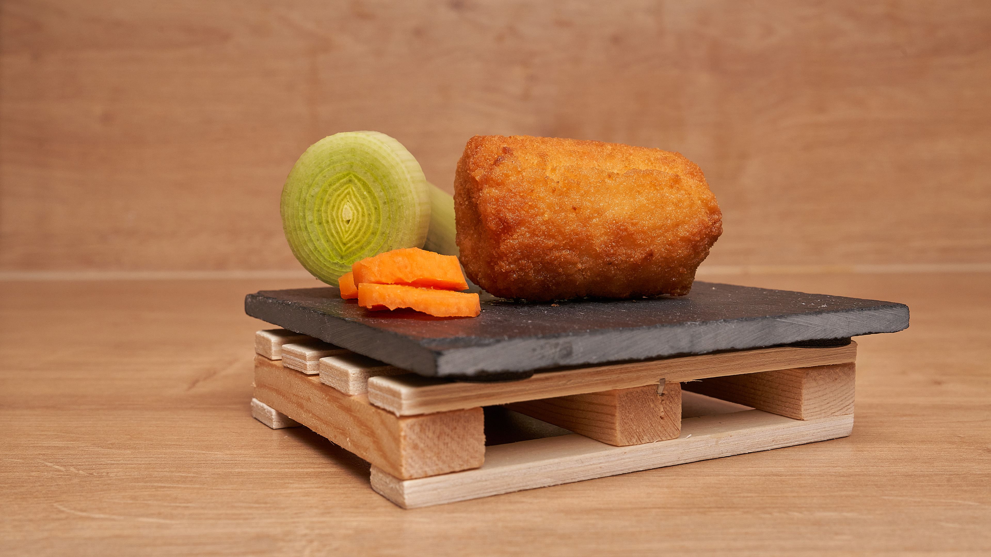 Vegetarian Leek Croqueta
